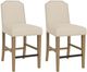 Riverside Furniture Mix-N-Match Ivory Clipped Top Upholstered Dining Counter Stool -0