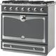 La Cornue CornuFé 90 Albertine 36" Graphite Pro Style Dual Fuel Range-1