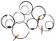 A & B Home Black/Gold Banyan Birds Wall Accent-0