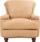 Leather Italia™ Georgetowne Hutton Tan Fawn Chair-0