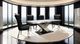 Furniture of America® Palazzo 2-Piece Black/Silver Side Chair Set-1