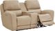 Leather Italia™ Cambria Bel Vista Taupe Power Reclining Loveseat-0