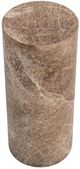 Classic Home Norfolk Brown/Ivory Medium Round Display Pedestal-3