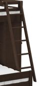 Elements International Cali Kids Brown Twin Over Twin Loft Bed-2