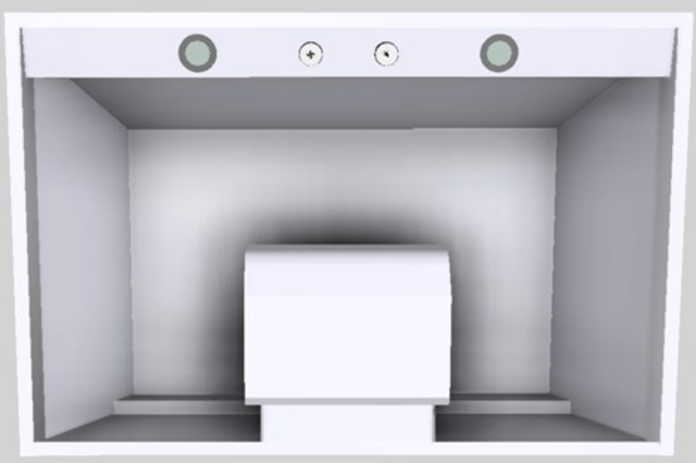 Vent-A-Hood® Designer Series 36" White Wall Mounted Range Hood-1