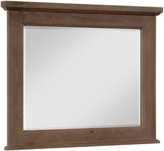 American Wholesale Furniture Lumbermill Saddle Grey Mirror-0