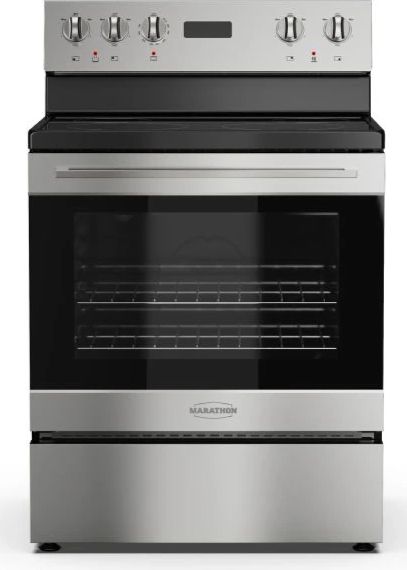 Marathon® 30'' Stainless Steel Freestanding Electric Range-0