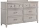 Bernards Nova II 3-Piece Gray Queen X Full Bedroom Set-4