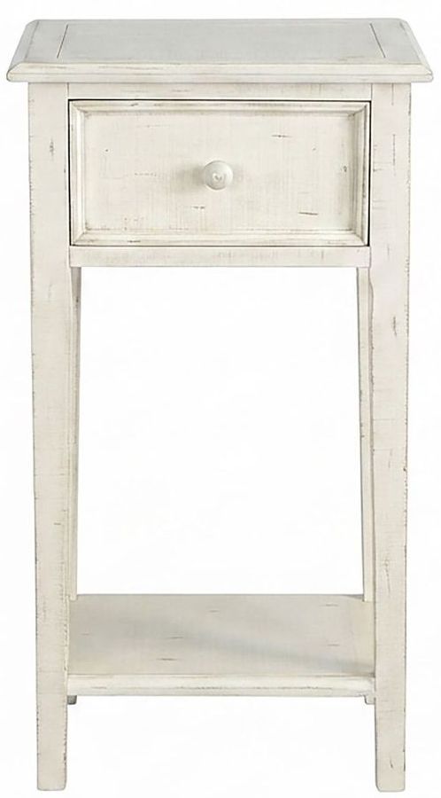 Sunny Designs™ White Sand Side Table-2
