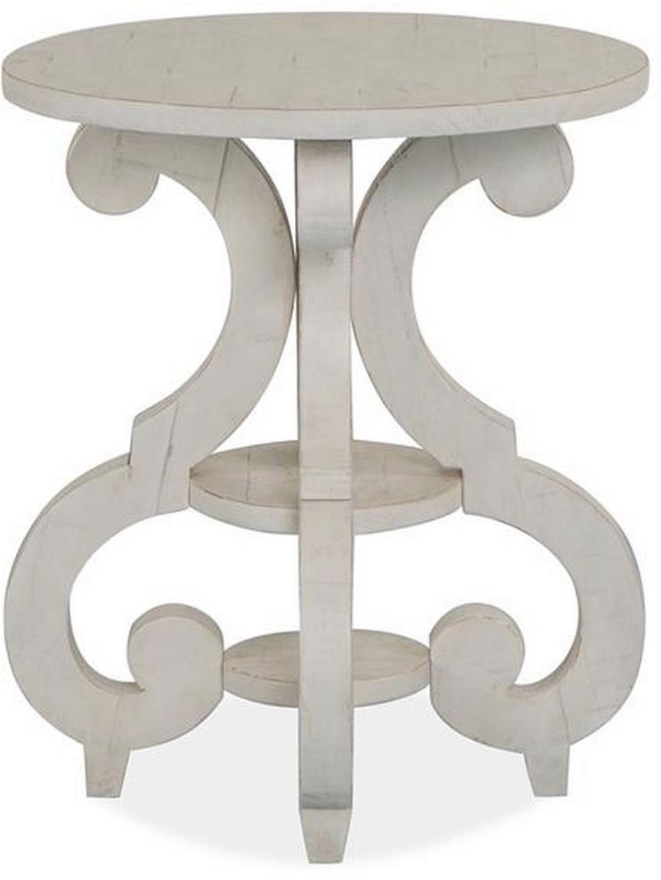 Magnussen Home® Bronwyn Alabaster Side Table