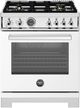 Bertazzoni Professional Series 30" Bianco Pro Style Dual Fuel Range-0
