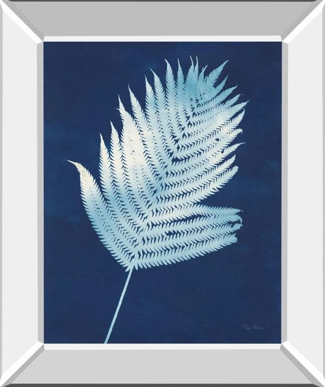 Classy Art Nature by the Lake Ferns III by Piper Rhue Mirror Framed Wall Art-0