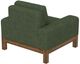 International Furniture Direct Sedona Olive Arm Chair-3