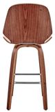 Armen Living Arabela Cream 26" Swivel Bar Stool-3