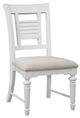 American Woodcrafters 6510 Cottage Traditions 5-Piece Clean White Pedestal Dining Table Set-4