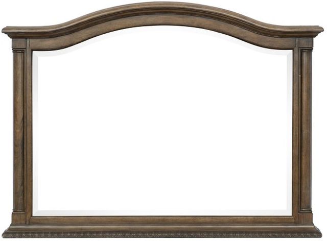 Homelegance® Rachelle Weathered Pecan Dresser Mirror-0