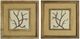 Classy Living 2-Piece Trees Wood Wall Art Set-0