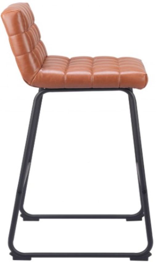 Zuo® Modern Pago Brown Barstool-1