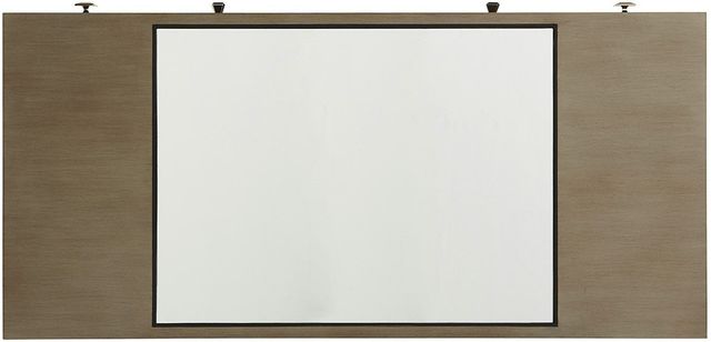 Lexington Home Ariana Foreau Charcoal Gray/Platinum Writing Desk-2
