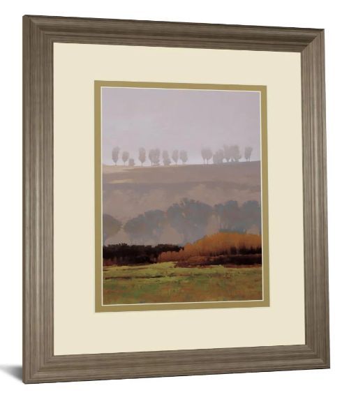 Classy Art Trees Above The River by M. Bohne Wall Art-1