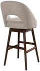 Armen Living Adrian 4-Piece Ancient Stone/Brown Wood Counter Stool Set-5