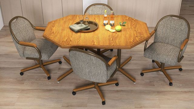 Chromcraft™ Customizable Medina Hansford 5-Piece Dining Set-1