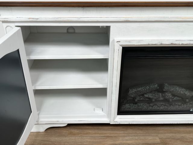 Million Dollar Rustic Nero White/Rodeo 74" Flat-Panel Television-1