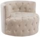 Homelegance® Cheswold Beige Accent Swivel Chair-0