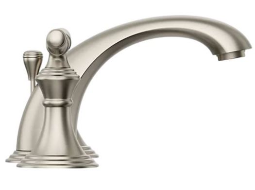 KOHLER® Devonshire® Vibrant Brushed NIckel Widespread Bathroom Sink Faucet-2