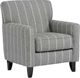 Fusion Furniture Homecoming Bays Iron Accent Chair-0