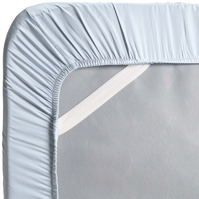Hush Iced 4-Piece Arctic Blue Queen Bamboo Cooling Sheets and Pillowcase Set-3