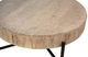 Dovetail Furniture Sison White Wash Coffee Table with Black Base-2