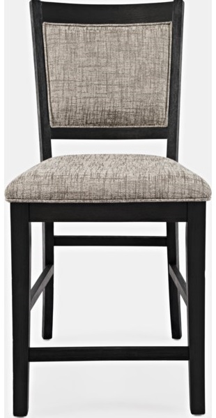 Jofran Inc. Altamonte Dark Charcoal Ladderback Stool