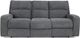 Parker House® Polaris Bizmark Gray Power Reclining Sofa-3