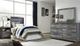 Signature Design by Ashley® Baystorm 4-Piece Gray Twin Panel Bed Set-5