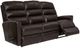 La-Z-Boy® Liam Espresso Leather Manual Wall Reclining Sofa-4