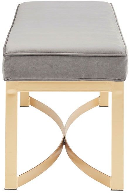 Olliix by Martha Stewart Grey Secor Bench-2