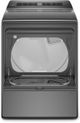 Whirlpool® 7.4 Cu. Ft. Chrome Shadow Front Load Gas Dryer-4