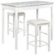 Linon Lance 3-Piece White Tavern Set-0