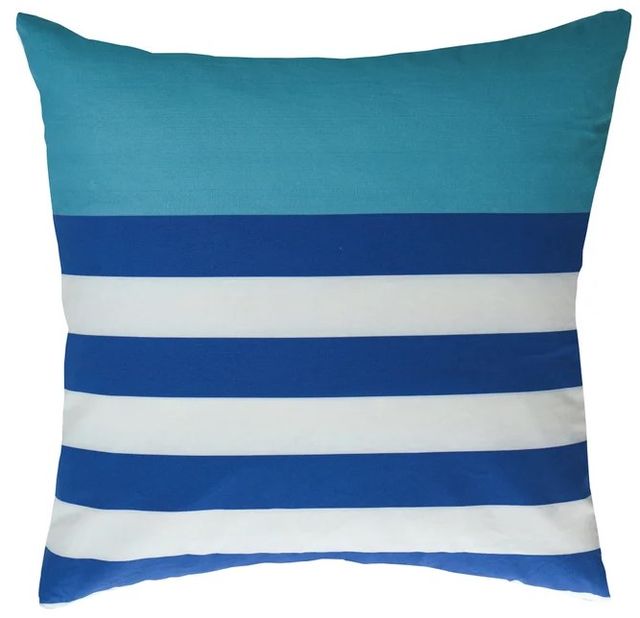Stylecraft Dann Foley Lifestyle Aqua/Blue/White Pillow-0