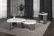 Furniture of America® Levis Gray Triangle End Table-2