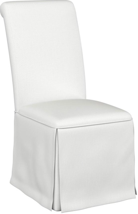 Skirted upholstered dining chair hotsell