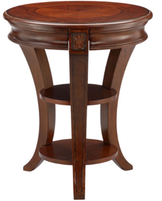 Magnussen Home® Winslet Cherry Round Accent Table-0