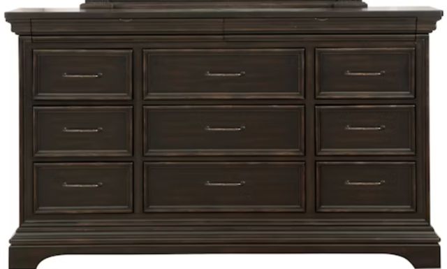Pulaski™ Caldwell Deep Brown Dresser-1