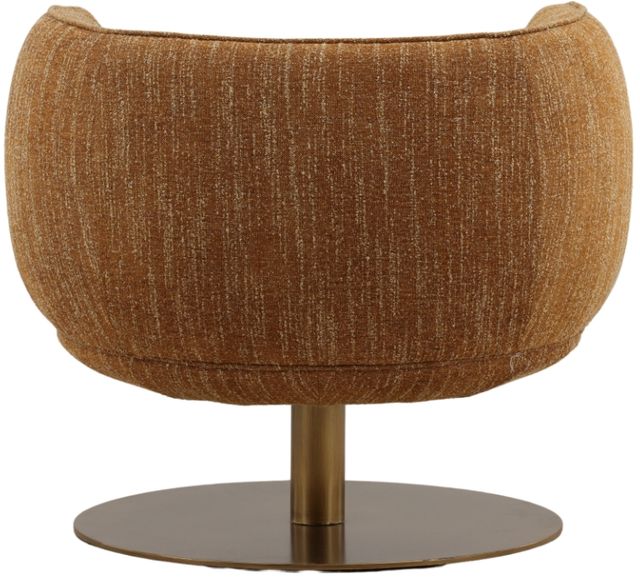 Dovetail Furniture Aisha Mustard Swivel Chair-2