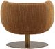 Dovetail Furniture Aisha Mustard Swivel Chair-2