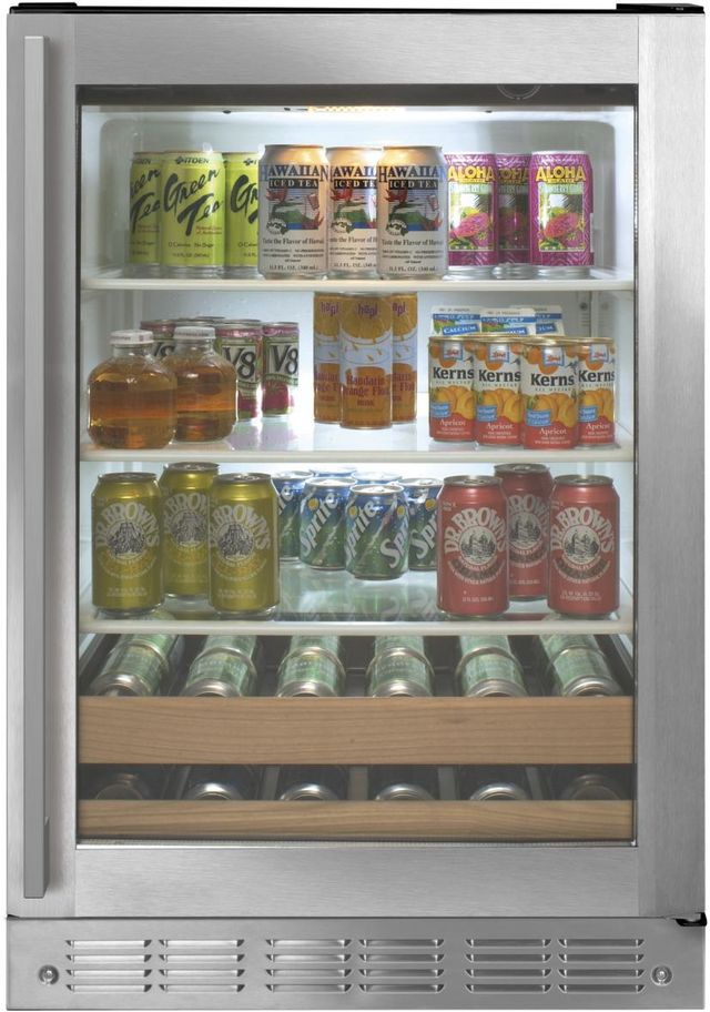 Monogram 5.5 Cu. Ft. Stainless Steel Beverage Center-2
