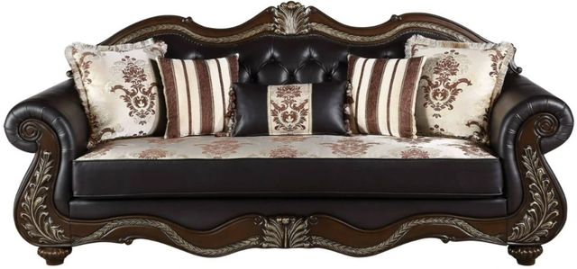 New Classic® Home Furnishings Maximus Brown Sofa-2