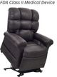 UltraComfort™ Vega Smoke Large/Medium Power Lift Recliner-0