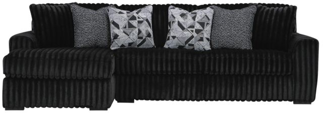 Signature Design by Ashley® Midnight-Madness 3-Piece Onyx Left-Arm Facing Sectional-0